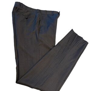 Ted Baker London Men's Charcoal Wool Dress Pants Size 29R Flat Flat NWOT